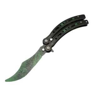 Safety butterfly knife classic csgo folding practice swing toy knife full steel fancy training paste butterfly knife unbladed