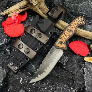 Miller Brothers M26 outdoor forged survival knife high hardness camping sharp portable knife