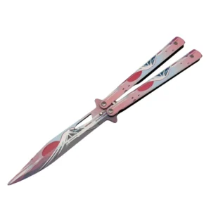 Butterfly training knife new model two-dimensional beginners heavy practice