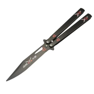 Butterfly training knife new model two-dimensional beginners heavy practice