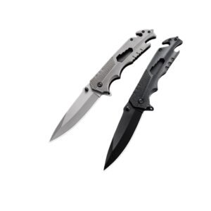 Stainless Steel Mini Outdoor Pocket Folding Knife - Style 001