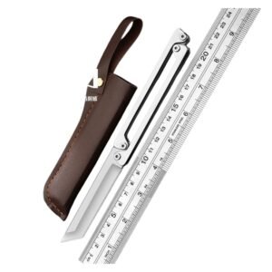 Stainless Steel Outdoor Utility Folding Knife - Style 002