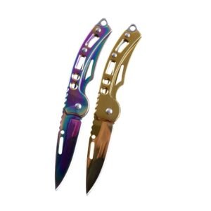 Stainless Steel Mini Utility Folding Knife - Style 005