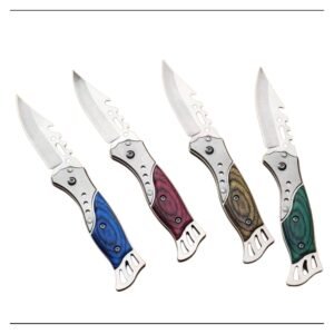 Stainless Steel Outdoor Utility Folding Knife - Style 004