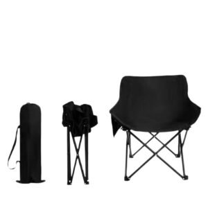 Lightweight Folding Moon Chair for Camping and Leisure