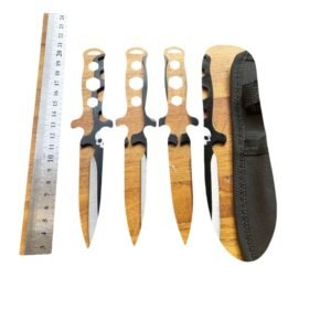 Pocket Stainless Steel Outdoor Survival Training Knife