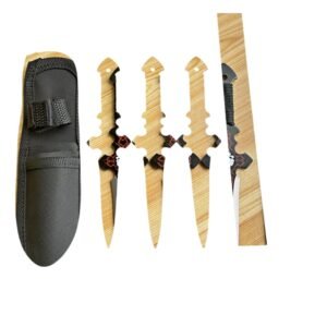 3-Piece Pocket Stainless Steel Outdoor Training Knife